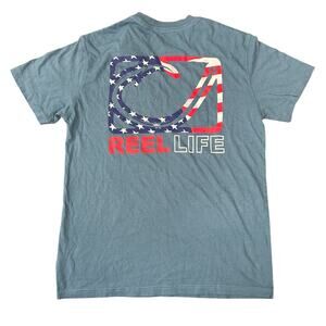 Reel Life Men's Short Sleeve T Shirt Size M
